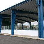 Toiture patinoire extérieure